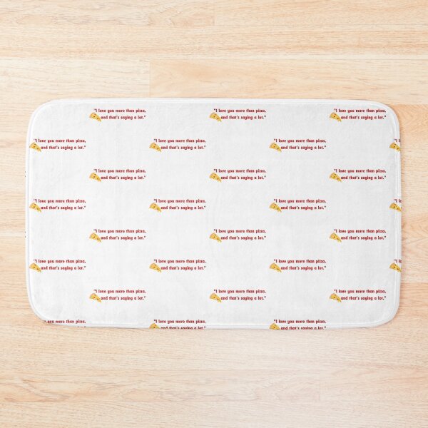 Item preview, I love you more than pizza designed and sold by Taloory.