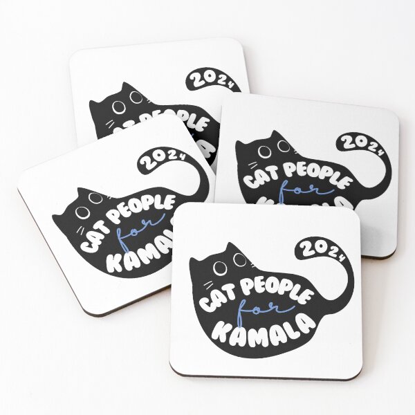Item preview, Cat People for Kamala Harris designed and sold by CatsAgainstTrmp.