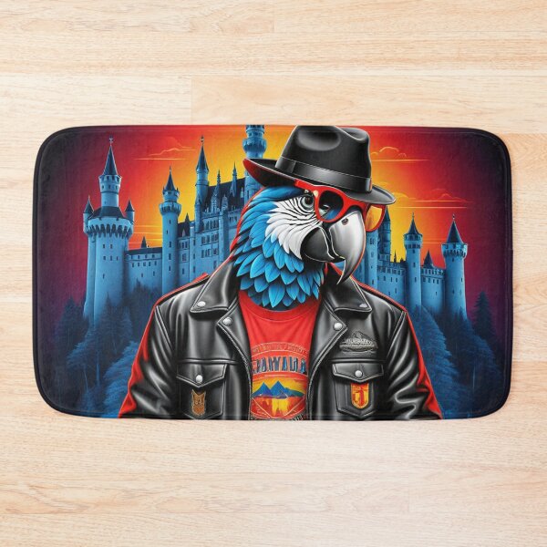 Item preview, Gabriel the Happy Parrot visiting the most romantic castles in Germany designed and sold by roman747.