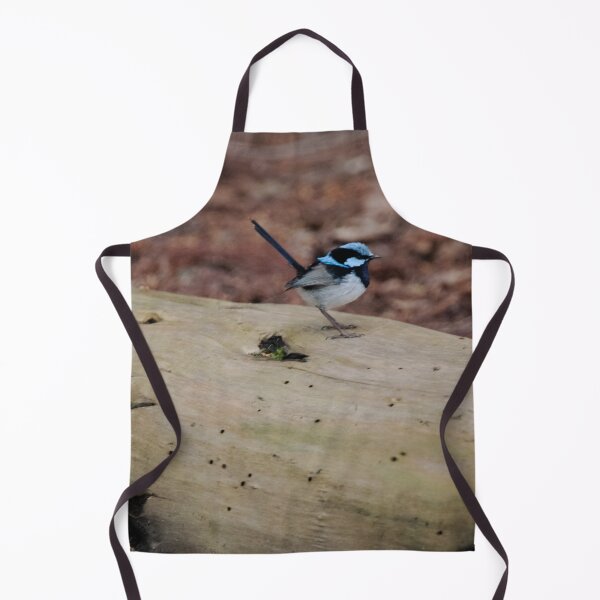 Item preview, Supurb Fairywren standing on a log designed and sold by imaginethis.