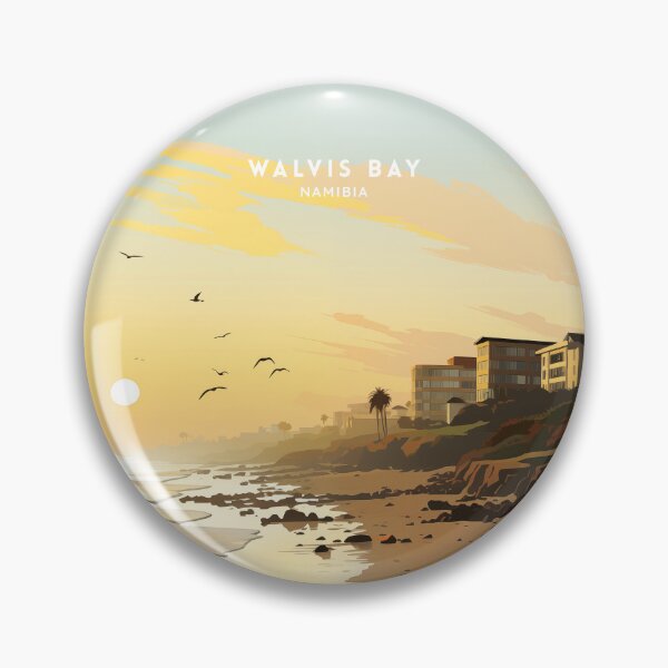 Item preview, Walvis Bay Namibia Desert Oasis designed and sold by NeuralVibe.