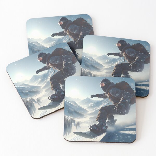 Aperçu de l'œuvre Snowboarder créée et vendue par GalleryBrisArt.