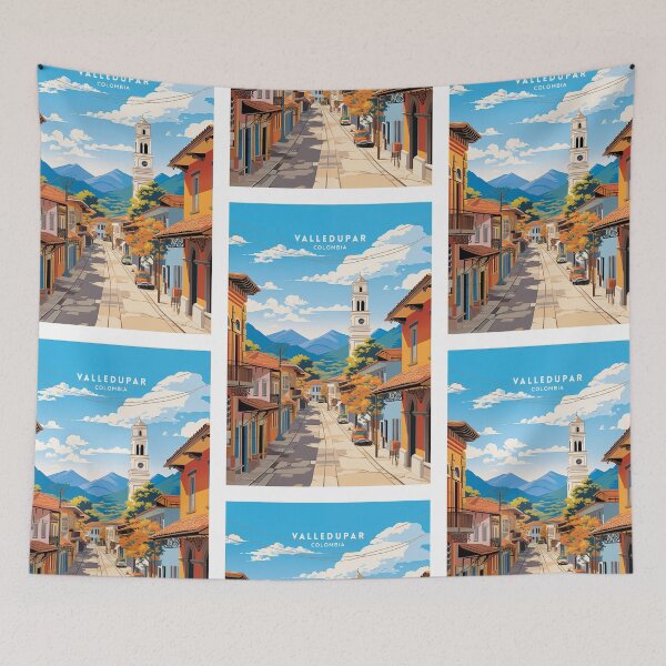 Item preview, Valledupar Colombia Vallenato Music Capital designed and sold by NeuralVibe.