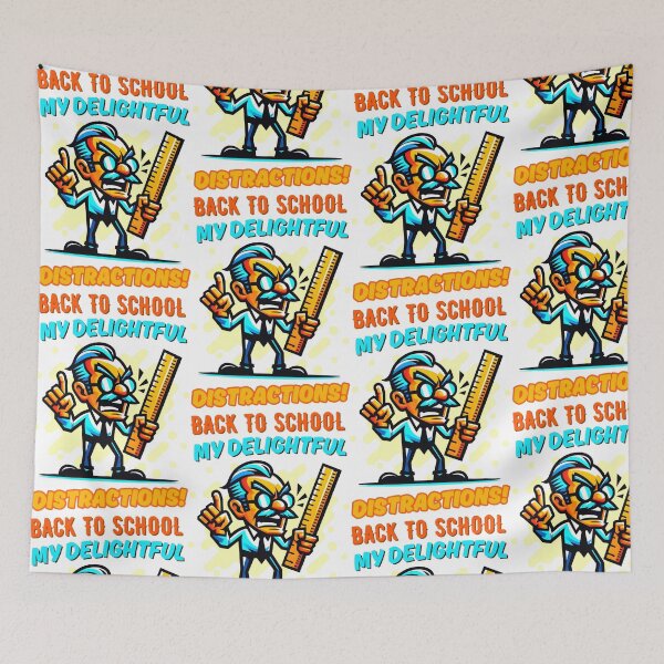 Item preview, Crimson Contradictions: Back to School Blues designed and sold by SplashTastic.