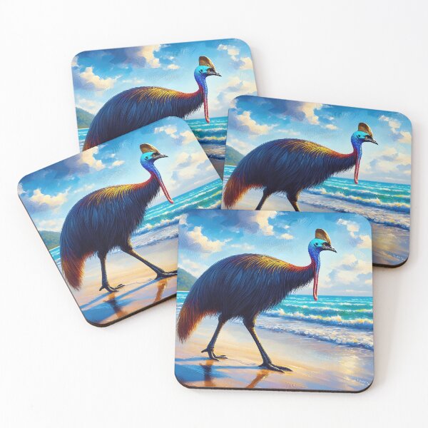 Item preview, Cassowary Art #17 | Cassowary Lovers designed and sold by ksgraphics222.