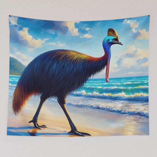 Item preview, Cassowary Art #17 | Cassowary Lovers designed and sold by ksgraphics222.