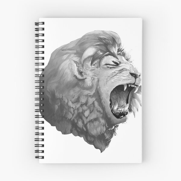 Item preview, Grayscale Lion designed and sold by anebarone.