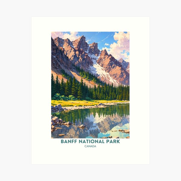 Item preview, Banff National Park, Alberta, Canada designed and sold by Worldscape Wonders.