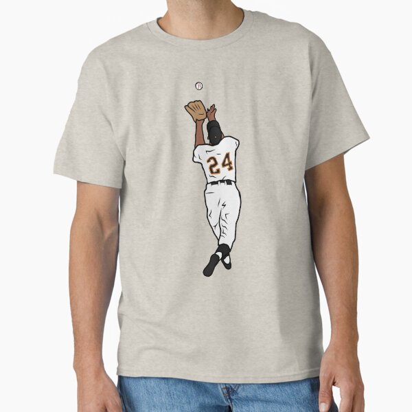 Item preview, Willie Mays "The Catch" designed and sold by RatTrapTees.