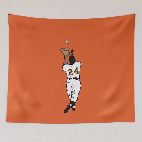 Item preview, Willie Mays "The Catch" designed and sold by RatTrapTees.