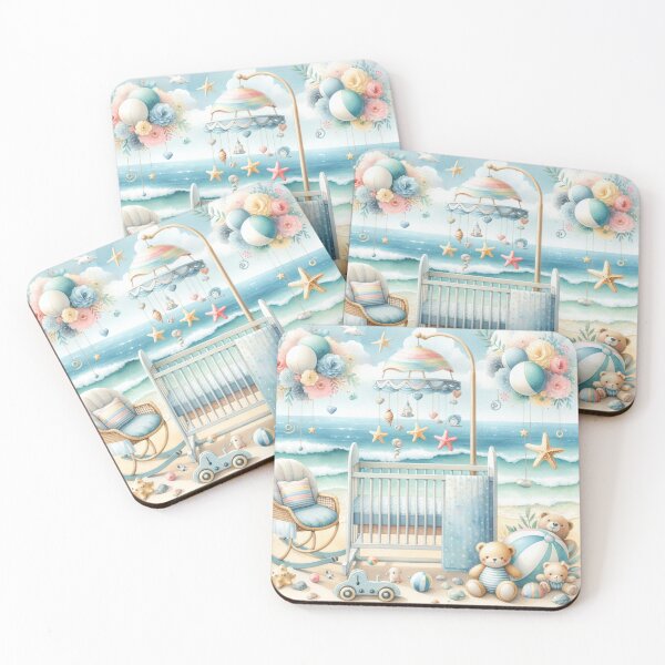 Item preview, Beach Nursery Design - 04 designed and sold by Acabee.