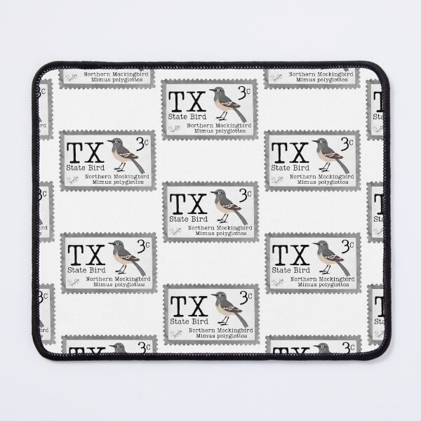 Item preview, Northern Mockingbird: Texas State Bird designed and sold by Marguerite Artistry.