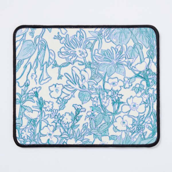 Item preview,  Homage to Honeysuckle (soft blue) designed and sold by OurShop.