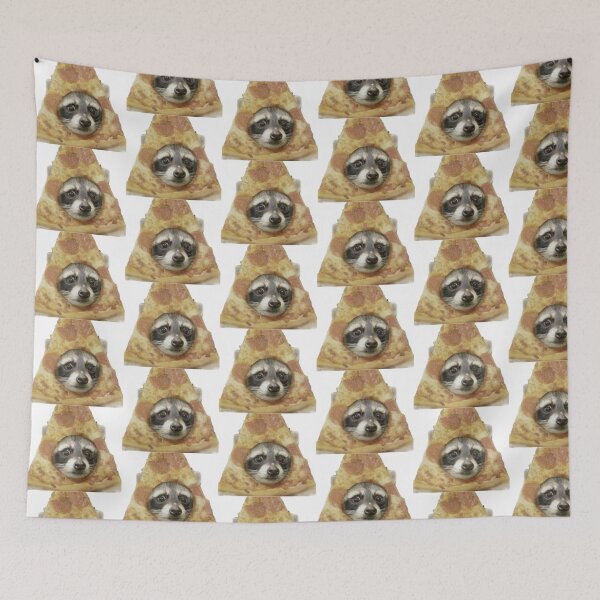 Item preview, Mapache pizza designed and sold by Ratcatdoggg.