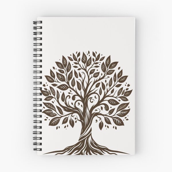 Item preview, A Big Tree dark Brown watercolor plant designed and sold by Nanthanon.
