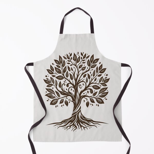 Item preview, A Big Tree dark Brown watercolor plant designed and sold by Nanthanon.