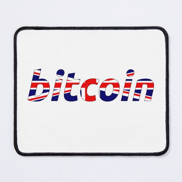 Item preview, Bitcoin typography, Great Britain designed and sold by Bitcoinomnis.
