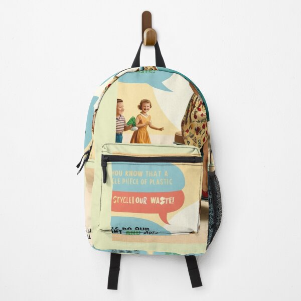 Item preview, "Vintage Eco-Friendly Message: Recycle & Reuse" designed and sold by Milina3.