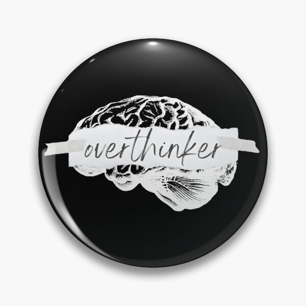 Item preview, Certified Overthinker (White) designed and sold by SRNdesigns.