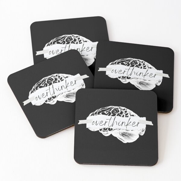 Item preview, Certified Overthinker (White) designed and sold by SRNdesigns.