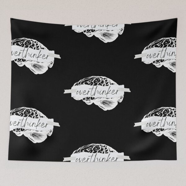 Item preview, Certified Overthinker (White) designed and sold by SRNdesigns.