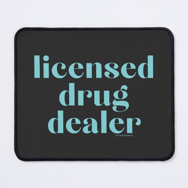 Item preview, Licensed Drug Dealer. v2b, green | @lilsboobthangs designed and sold by lilsboobthangs.