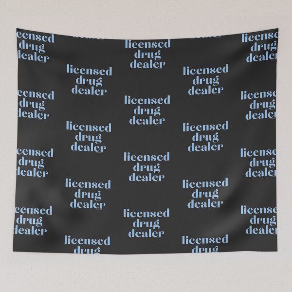 Item preview, Licensed Drug Dealer. v3b, blue | @lilsboobthangs designed and sold by lilsboobthangs.