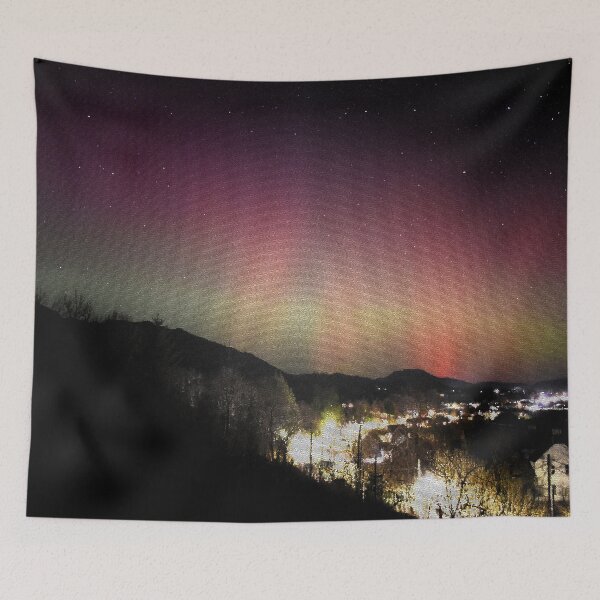 Item preview, Aurora in Lochcarron stained glass effect designed and sold by RONALD MACKENZIE.