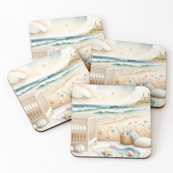 Item preview, Beach Nursery Design - 06 designed and sold by Acabee.