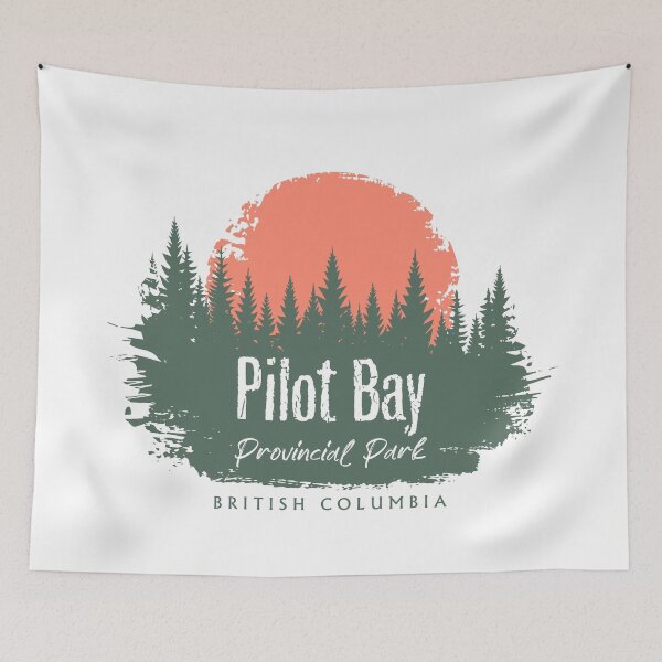 Item preview, Pilot Bay Provincial Park British Columbia Forest And Sunset designed and sold by bivenart.