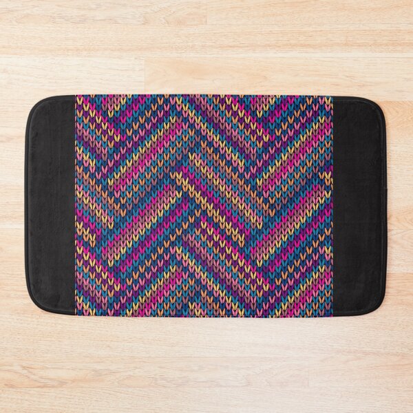 Item preview,  Colorful Knitted Seamless Pattern: Fun and Trendy Fabric Design designed and sold by NAB  design.