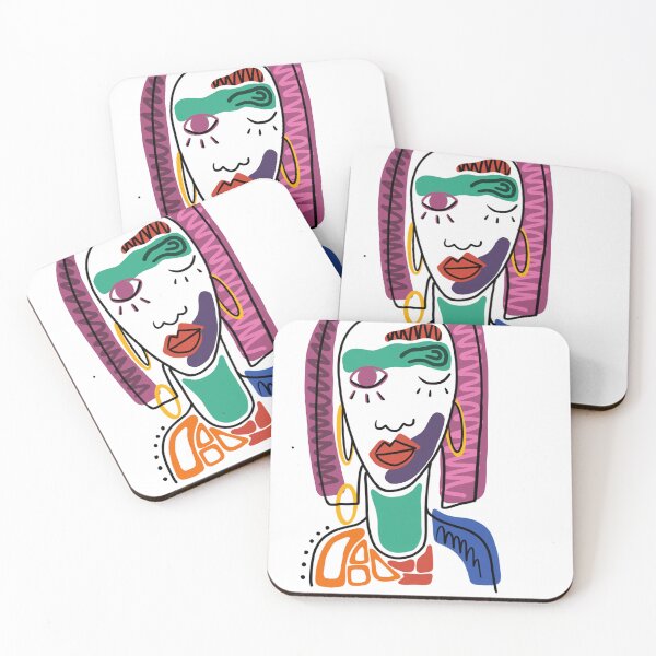 Item preview, Illustrated woman, type designed and sold by GabyAguirre.