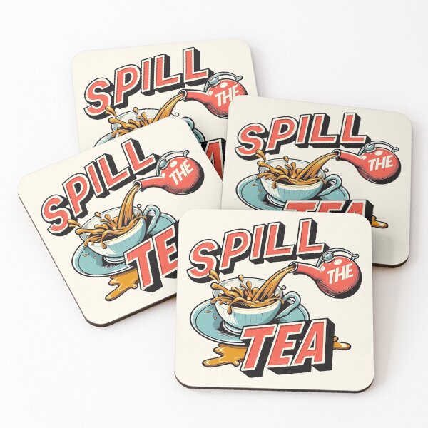 Item preview, 'Spill the Tea' Fun Design – Perfect for Gossip Lovers designed and sold by 7Four1.
