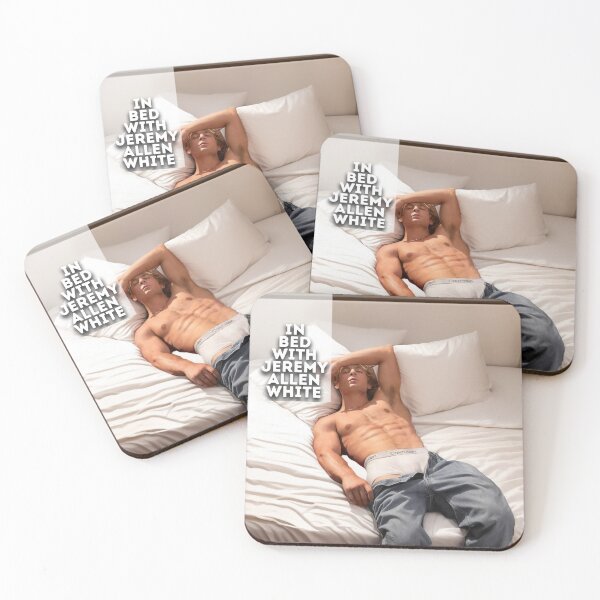 Item preview, In Bed with Jeremy Allen White - The Star of "The Bear" designed and sold by PopCultureArtShop.