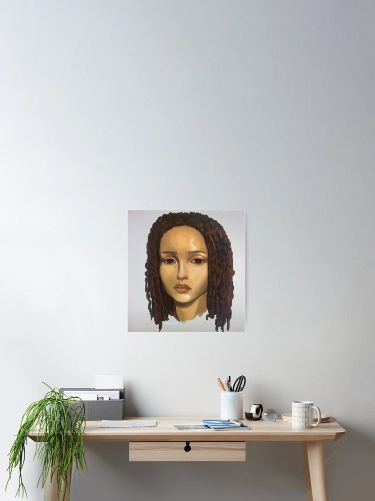 Thumbnail 2 of 3, Poster, Digital portrait designed and sold by seagrease.