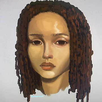 Artwork thumbnail, Digital portrait by seagrease