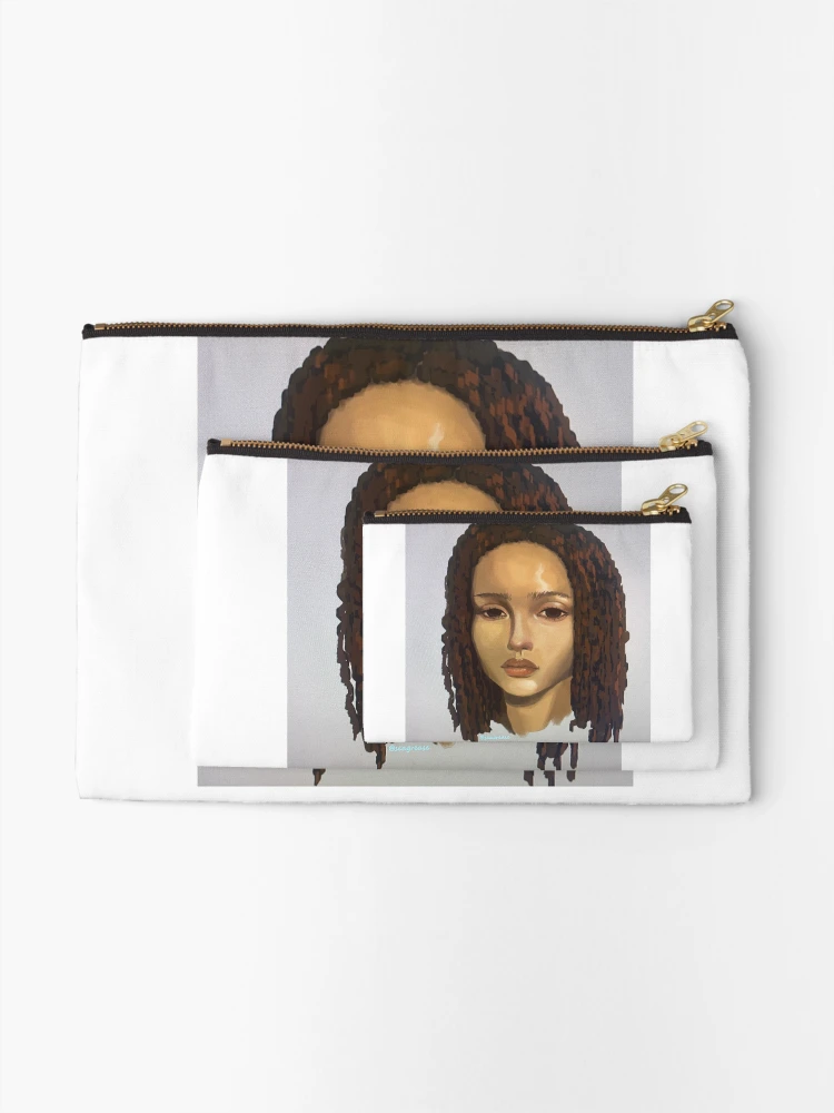 Imagen 2 de 4, Bolsos de mano con la obra Retrato digital, diseñada y vendida por seagrease.