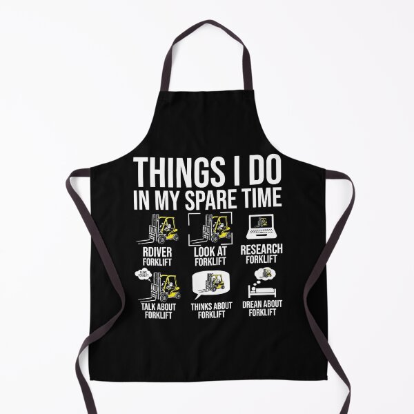Item preview, Things I Do in My Spare Time Forklift -Funny Forklift Driver Fork Hoist Warehouse designed and sold by belladesign7.