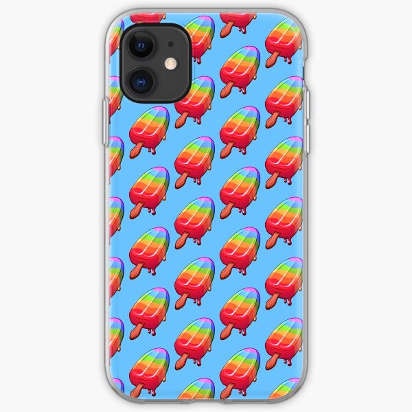 Video Game Popsicle (Rainbow) iPhone Soft Case