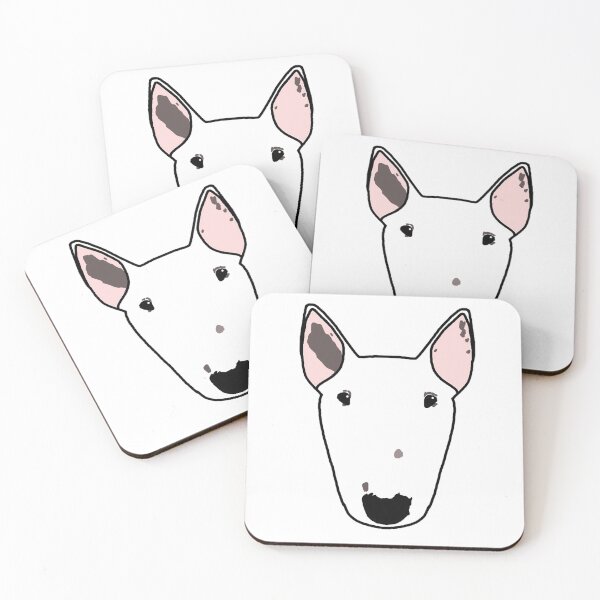 Item preview, Alfie (Christine's Bull Terrier) designed and sold by emilydevineart.