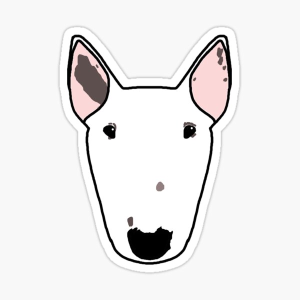 Item preview, Alfie (Christine's Bull Terrier) designed and sold by emilydevineart.