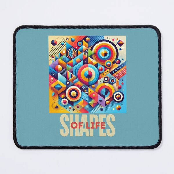 Item preview, Shapes of life t-shirt designed and sold by AppleMe.