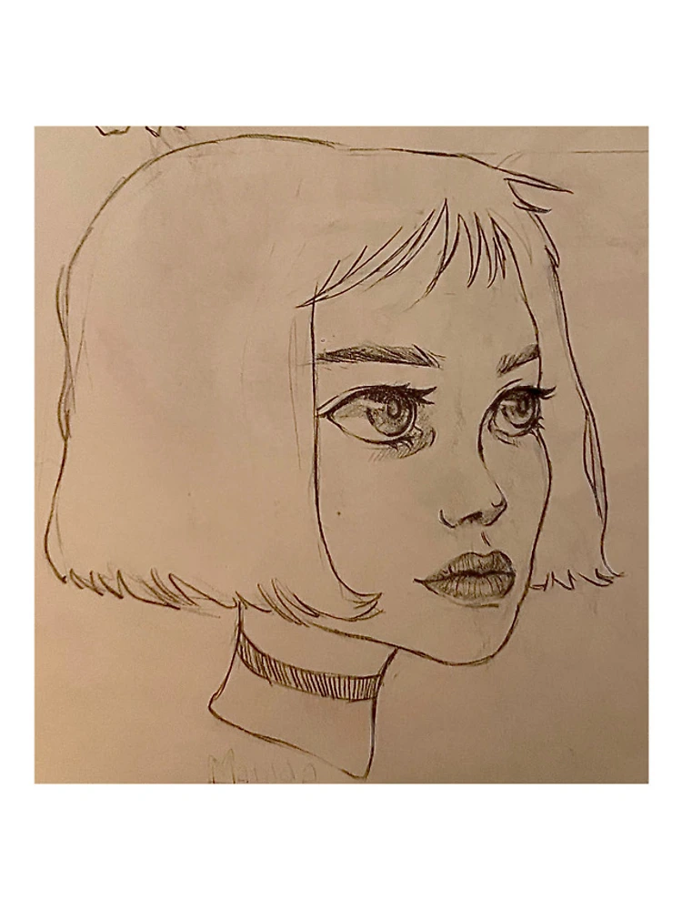 Thumbnail 5 of 5, iPhone Case, Matilda sketch designed and sold by seagrease.