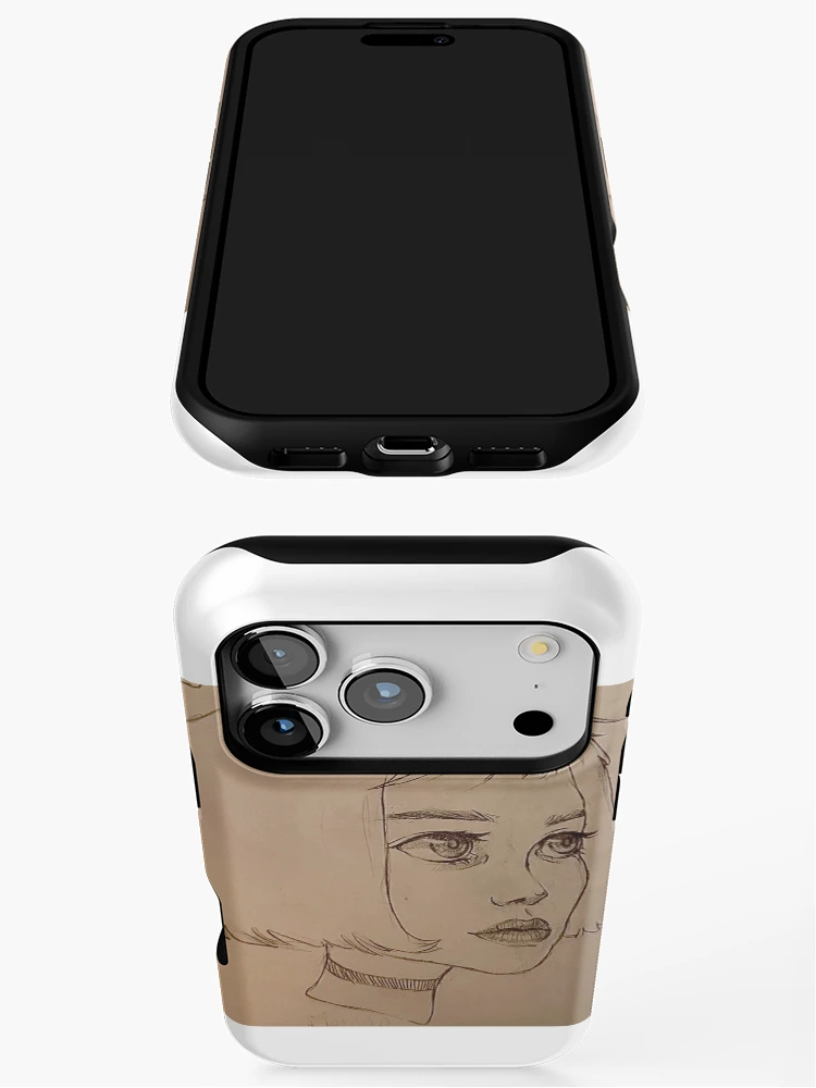 Thumbnail 3 of 4, iPhone Case, Matilda sketch designed and sold by seagrease.
