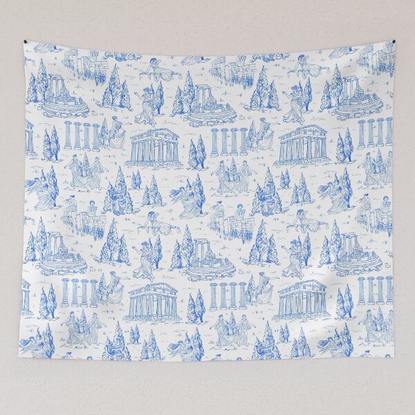 Item preview, The Nine Muses Landscape Toile designed and sold by AbigailHerman.