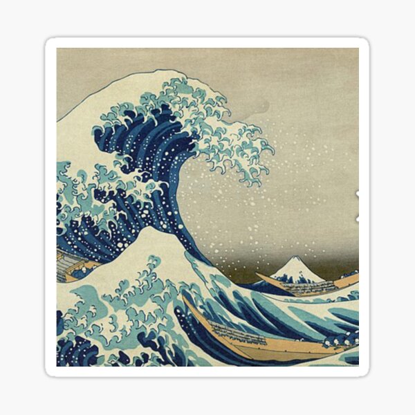 Item preview, Ocean Waves 1950’s Edition designed and sold by Shop-Stickerz.