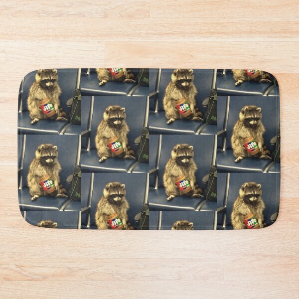 Item preview, Raccoon eating peanut butter designed and sold by Ratcatdoggg.