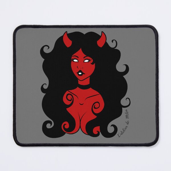 Item preview, Demoness of mine - Grey background designed and sold by L'Atelier de Milu.