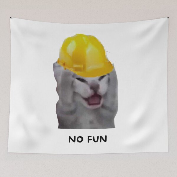 Item preview,  catswithhardhats no Fun  designed and sold by vechone.