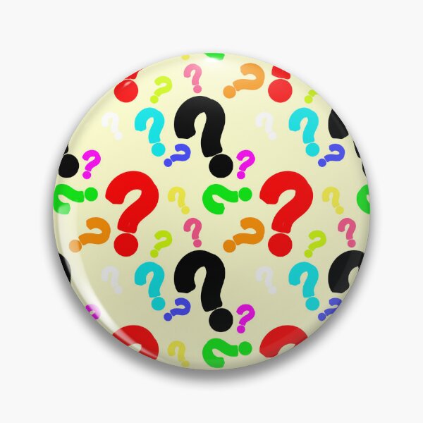 Item preview, Pastel Colorful Question Mark Pattern Design designed and sold by PatternTitan.